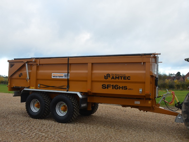 Richard Western SF16HS Plus silage trailer 16 tonne