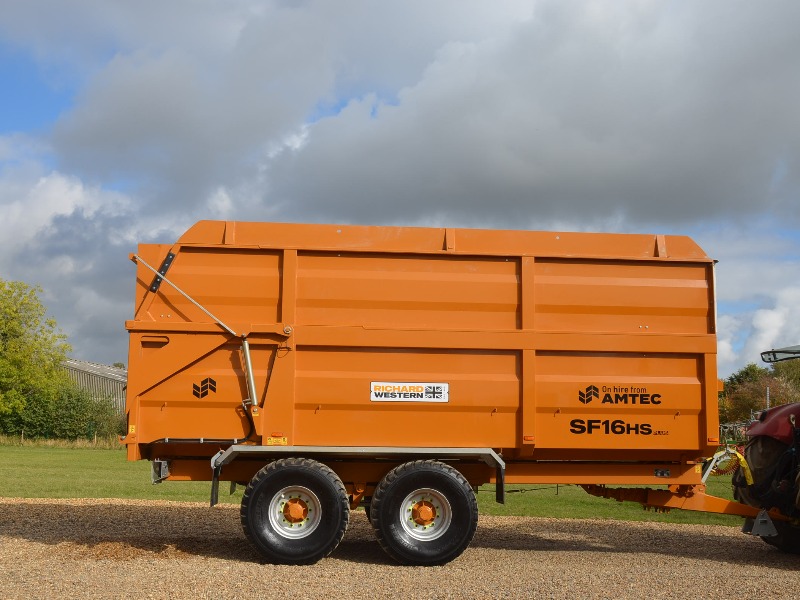 Richard Western SF16HS Plus silage trailer 16 tonne