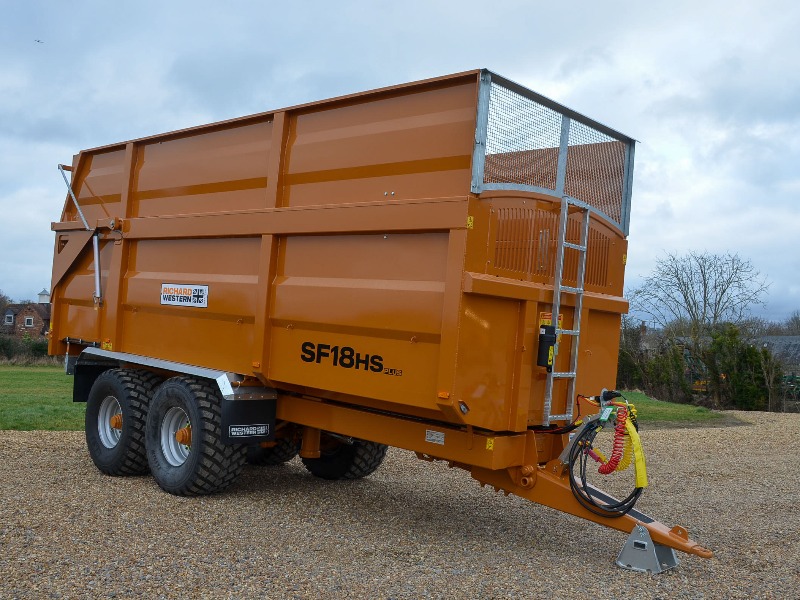 Richard Western SF18HS Plus silage trailer 18 tonne