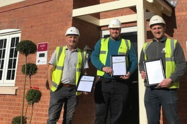 Triple Construction Award Win For Our Site Managers