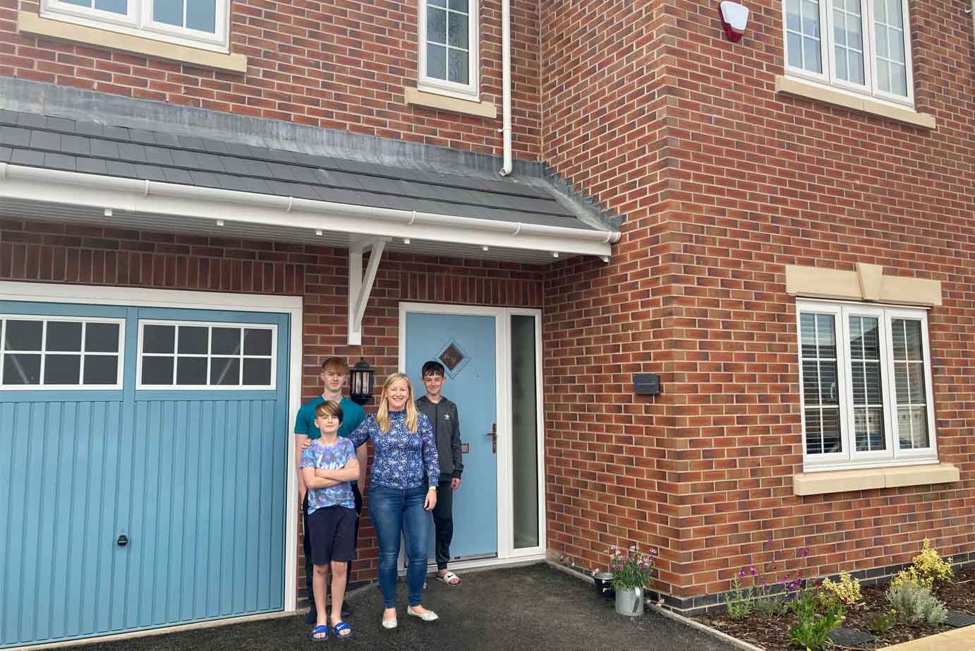 New Adventures For Family Who Are Delighted With Their Peveril Home