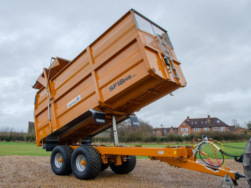 Richard Western SF18HS Plus silage trailer 18 tonne