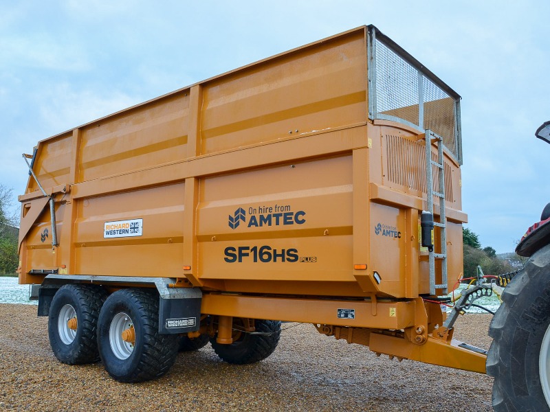 Richard Western SF16HS Plus silage trailer 16 tonne
