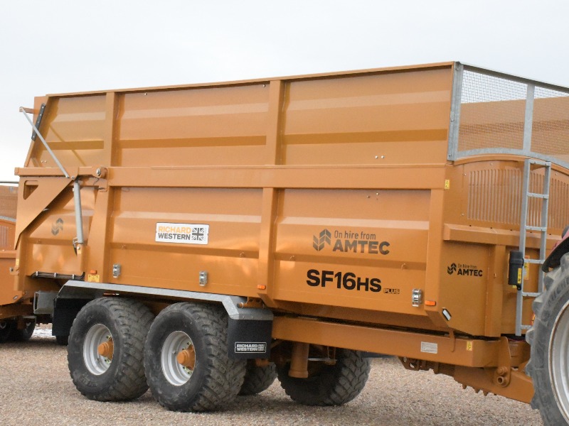 Richard Western SF16HS Plus silage trailer 16 tonne