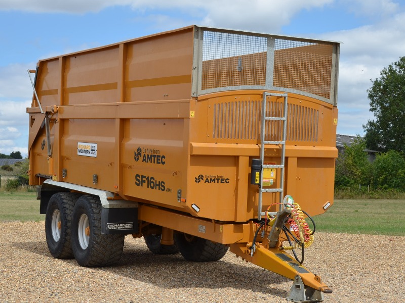 Richard Western SF16HS Plus silage trailer 16 tonne