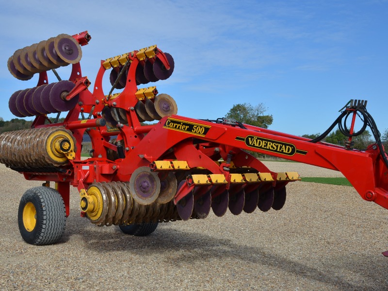 Vaderstad Carrier CR500 short discs 5m