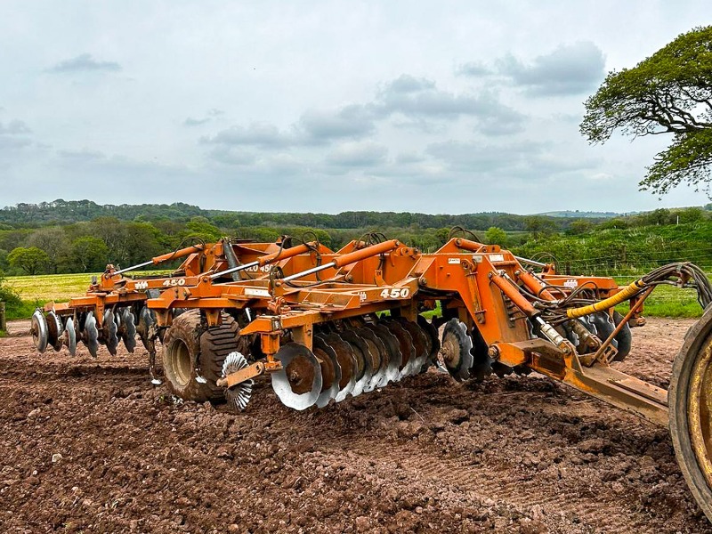 Simba Solo 450 primary trailed cultivator 4.5m