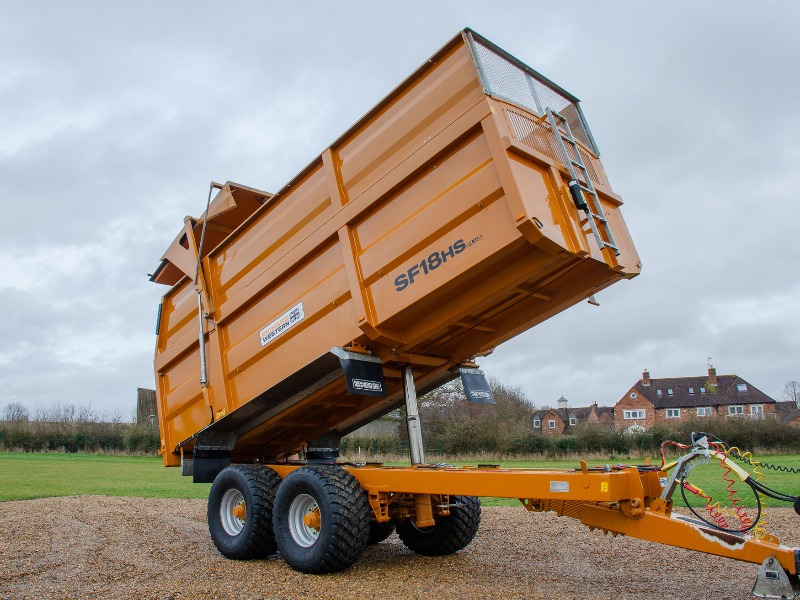 Richard Western SF18HS Plus silage trailer 18 tonne