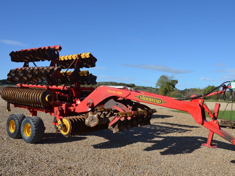 Vaderstad Carrier CR650 short disc cultivator 6.5m