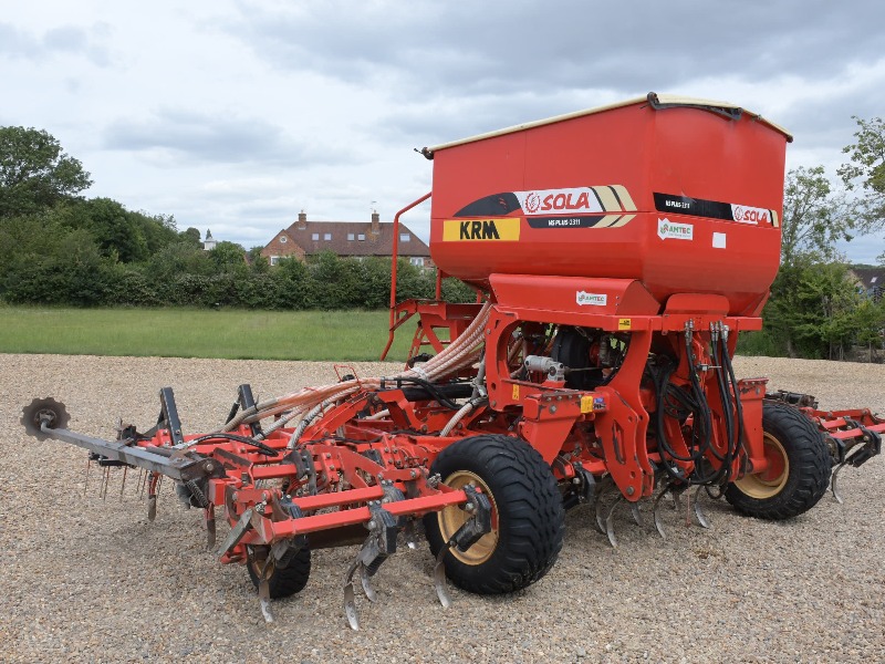 KRM Soladrill 799 tine drill 4.8m