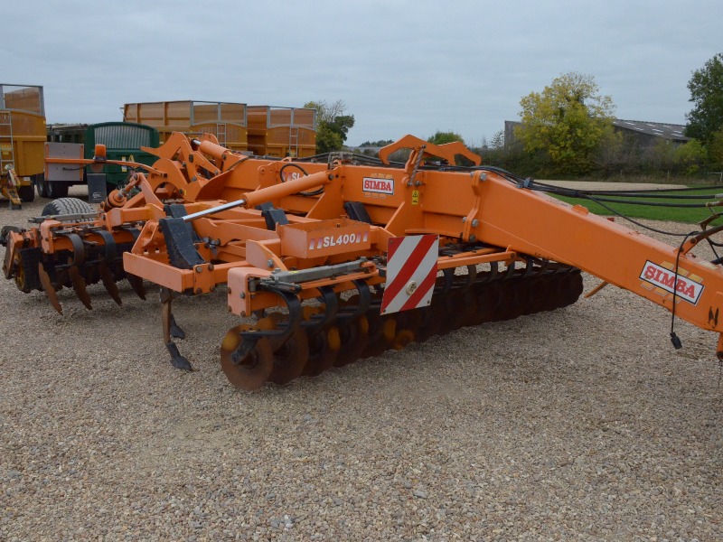 Simba SL400 trailed primary cultivator 4m