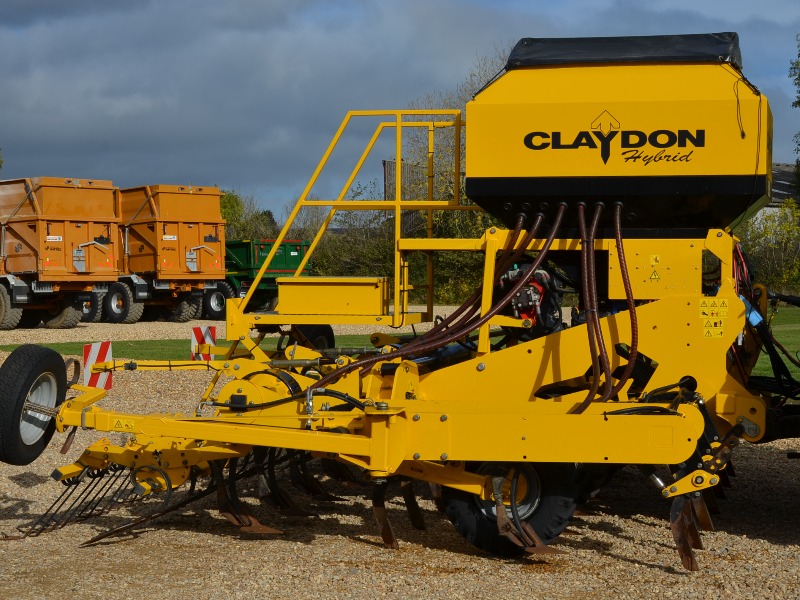 Claydon Hybrid 4M mounted direct drill 4m