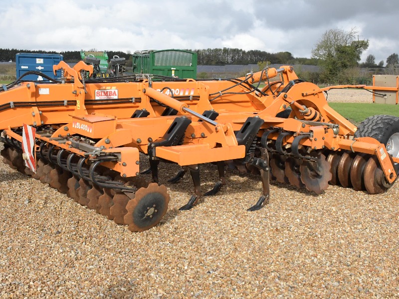 Simba Great Plains SL400 trailed primary cultivator 4M