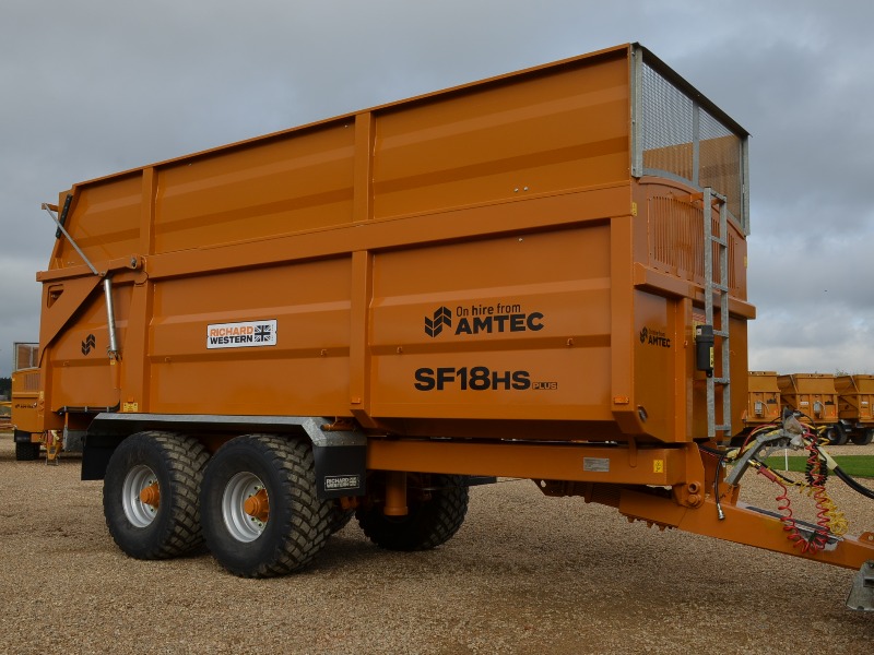Richard Western SF18HS Plus silage trailer 18 tonne