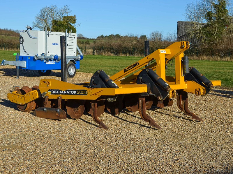 McConnel Discaerator 3000 cultivator 3m