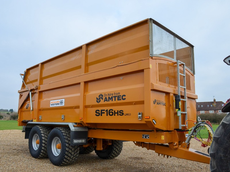 Richard Western SF16HS Plus silage trailer 16 tonne