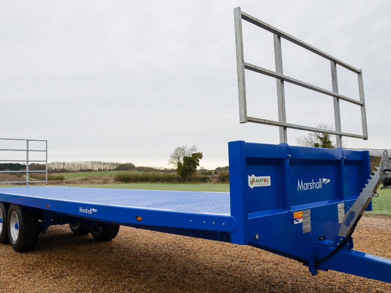 Marshall Flat Bed trailer 33 ft.