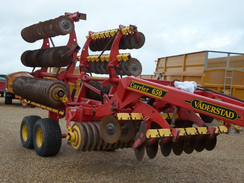 Vaderstad Carrier CR650 short disc cultivator 6.5m